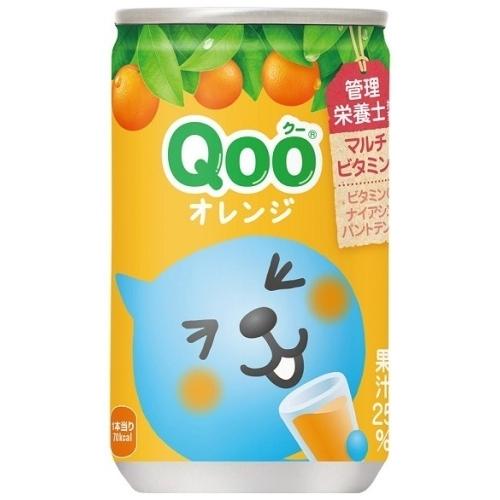 Qoo コカ・コーラ ミニッツメイド クー オレンジ 160ml 缶 120本 (30本