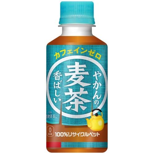 コカ・コーラ やかんの麦茶 from 爽健美茶 200ml ペットボトル 60本 (30本入×2 まとめ買い) お茶 むぎ茶 カフェインゼロ｜softdrink｜02