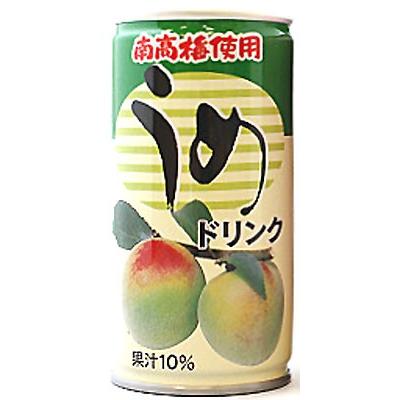 ナンカイ うめドリンク 195g 缶 60本 (30本入×2まとめ買い) 果汁飲料