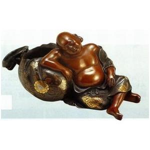 高岡銅器 香炉【夢布袋香炉】伝統美術工芸品