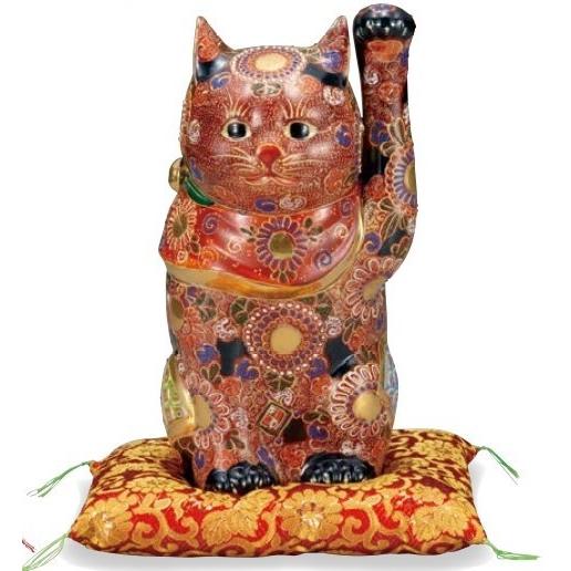 九谷焼 和宜作 虎 置物 縁起物 九谷焼 和宜作 虎 置物 縁起物