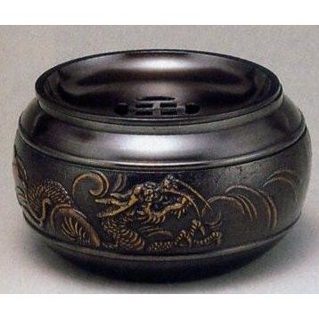 高岡銅器 建水【瑞龍】伝統美術工芸品