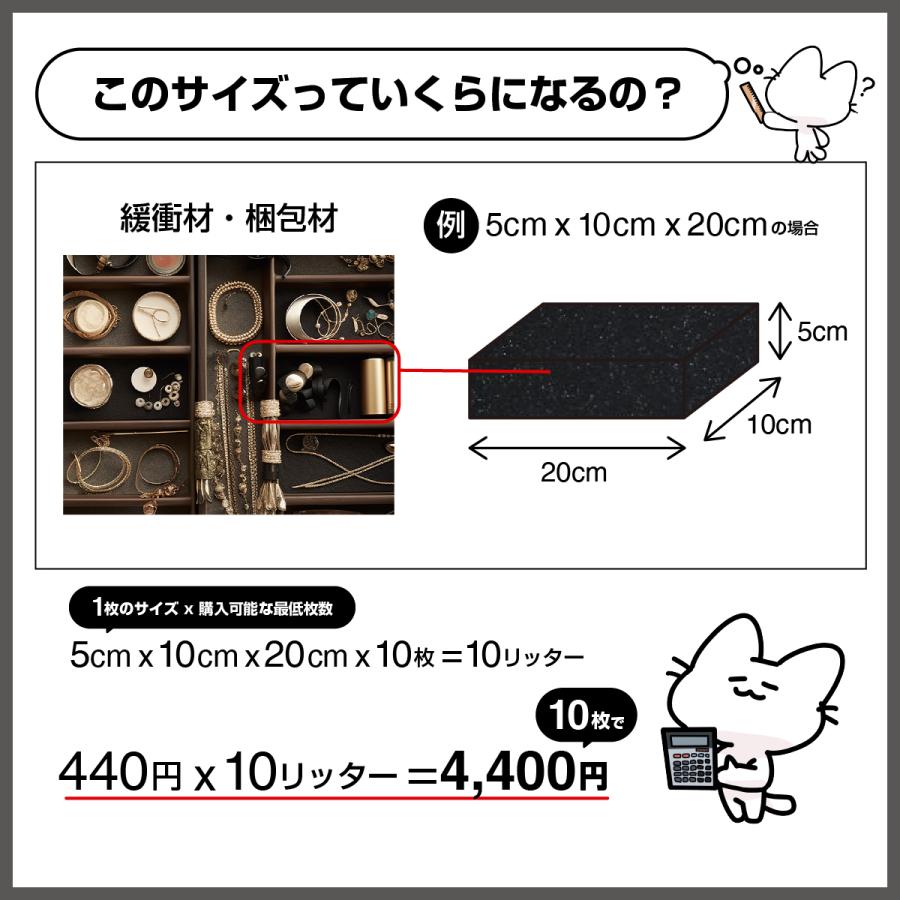 硬めのウレタンスポンジ−希望サイズ販売−ウレタンフォーム 切り売り オーダーカット 梱包材 緩衝材 芯材 クッション材 DIY 日本製 |  | 11