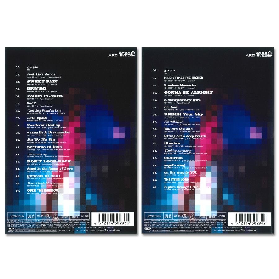 新品 globe the best live 1995-2002 vol.1 & vol.2 / globe(2DVD) SET