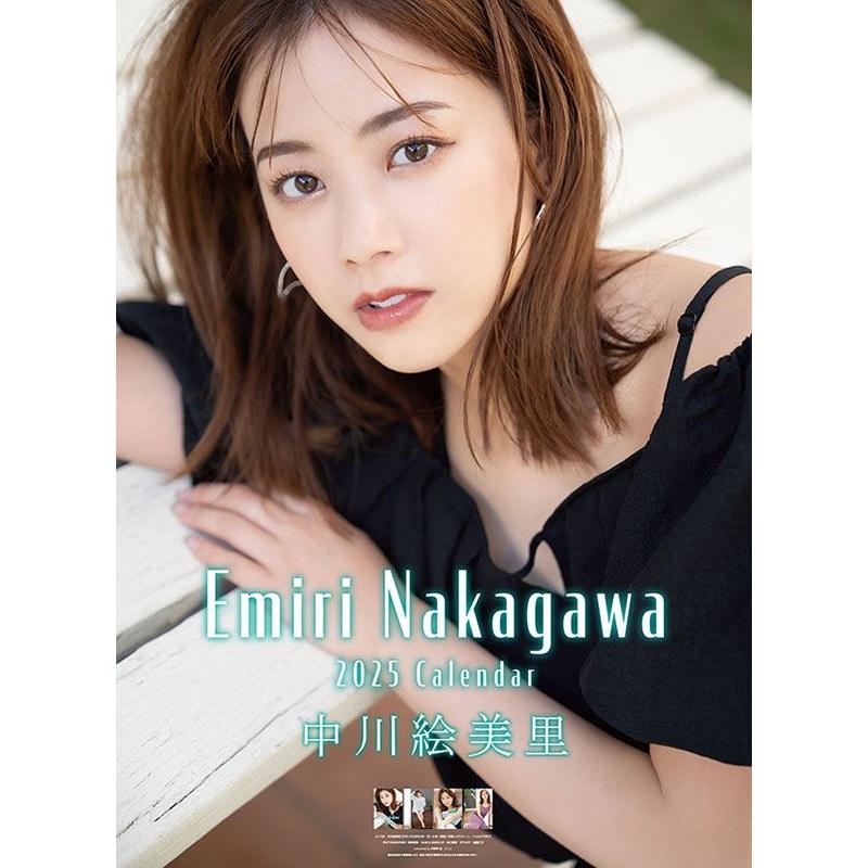 残りわずか!!】中川絵美里 2025年 壁掛けカレンダー CL-189 25CL-0189