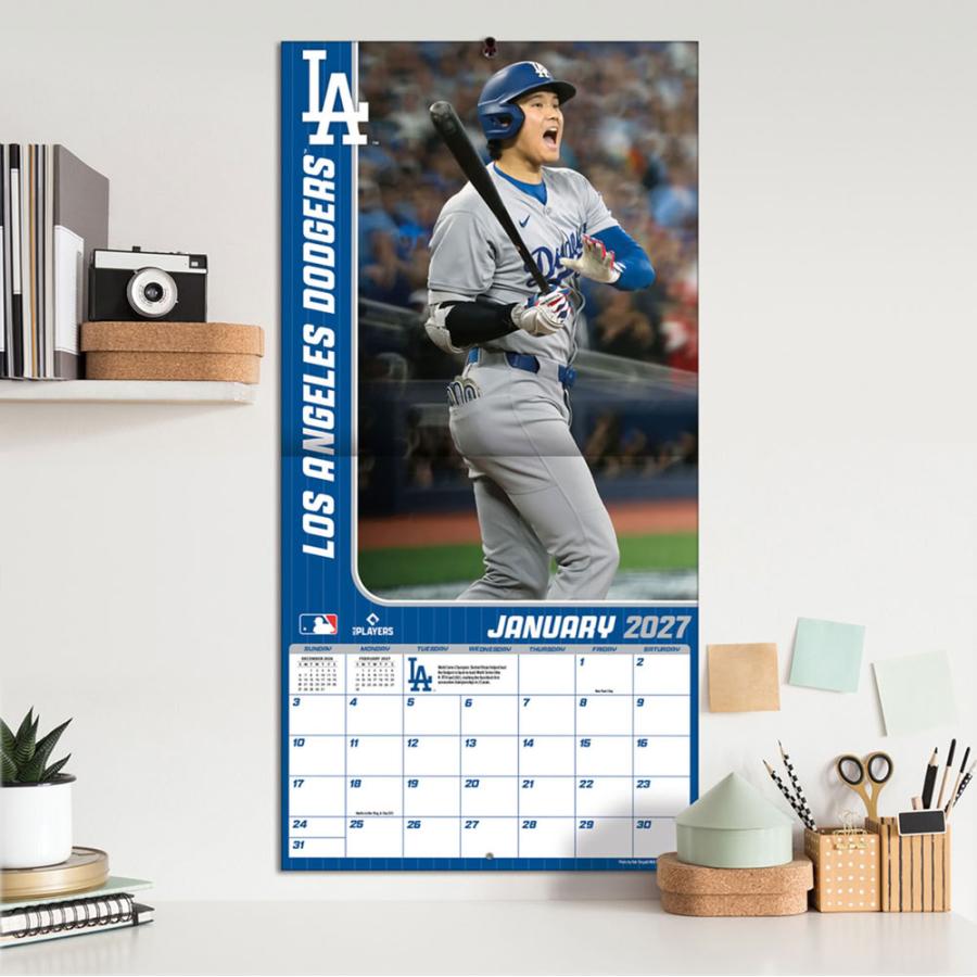 2026/09/19発売予定! 大谷翔平（輸入版） 2027年 壁掛けカレンダー CL