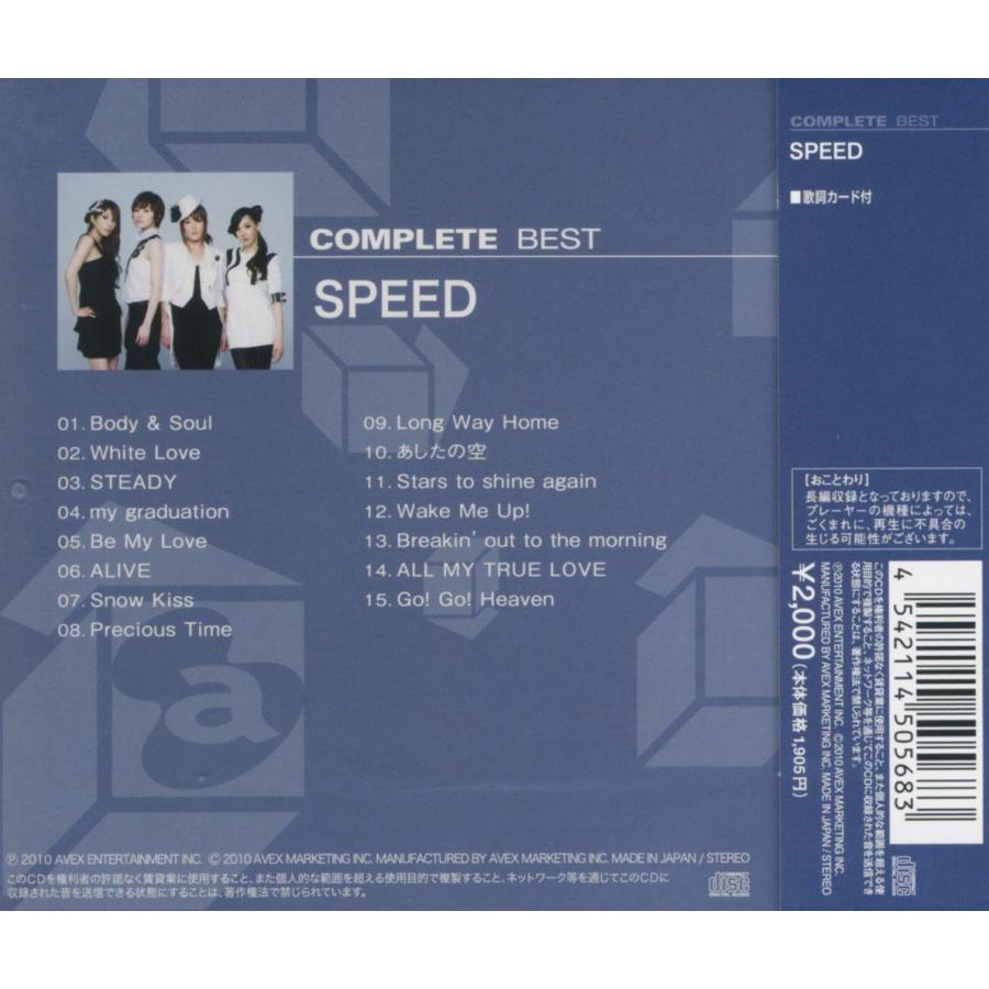 エイベックス（AVEX） 新品 SPEED Complete Best （CD）AQCD-50568-KS