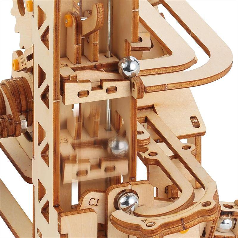 新品 木製クラフトキット エレベータ式コースター 58445 工作 ホビー