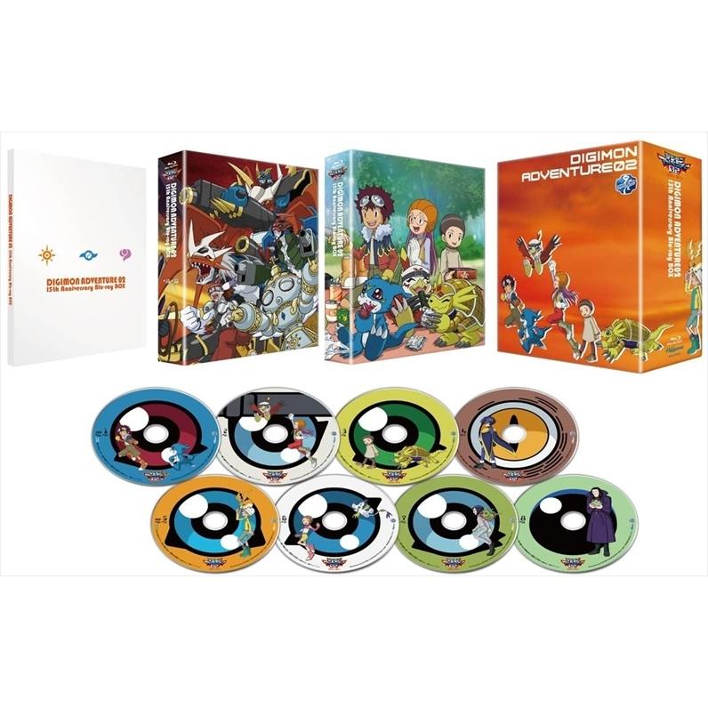 新品 デジモンアドベンチャー02 15th AnniversaryBlu-ray BOX/ (8枚組 