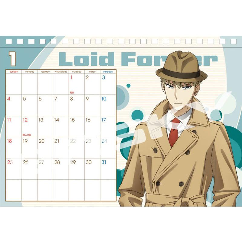 残りわずか】卓上 TVアニメ『SPY×FAMILY』 2026年 カレンダー CL-011