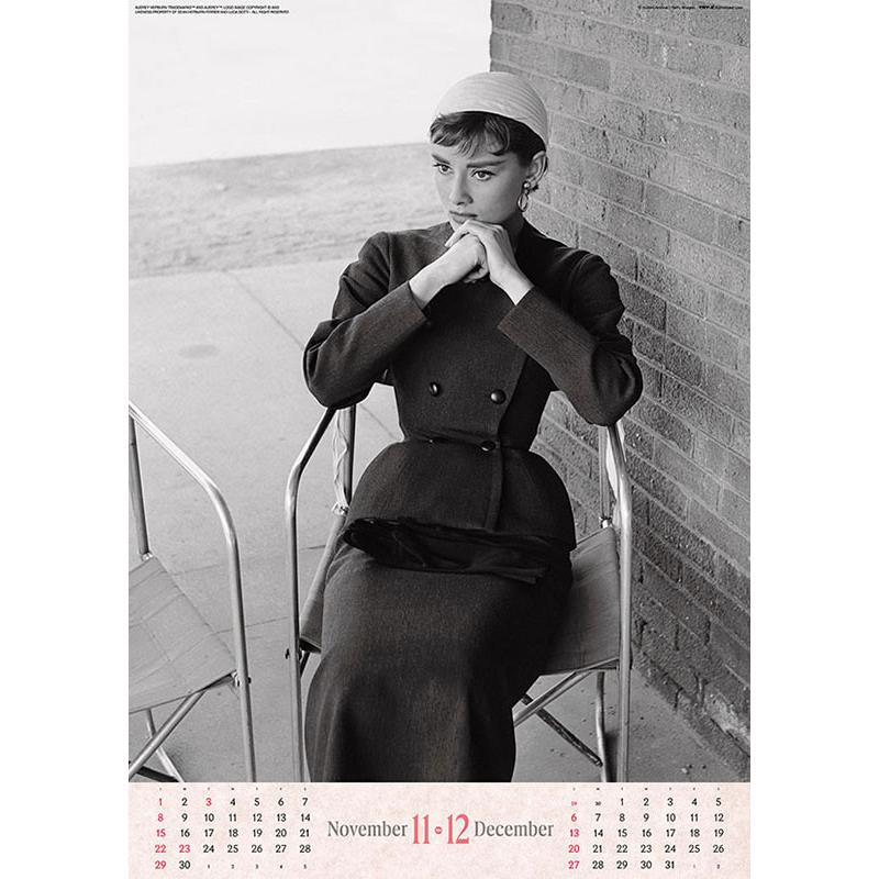 オードリー・ヘプバーン 2026年 壁掛けカレンダー CL-341 CL26-341
