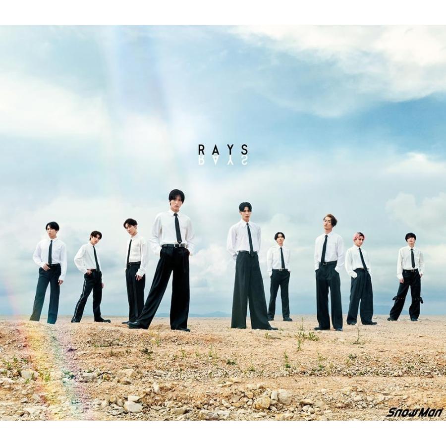 おまけCL付】2024.10.30発売 RAYS(初回盤B)(DVD付) / Snow Man (CD+DVD 