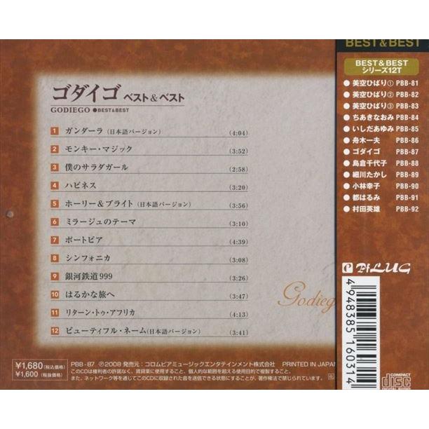 新品 ゴダイゴ ベスト＆ベストCD PBB-87 | 日本クラウン | 03