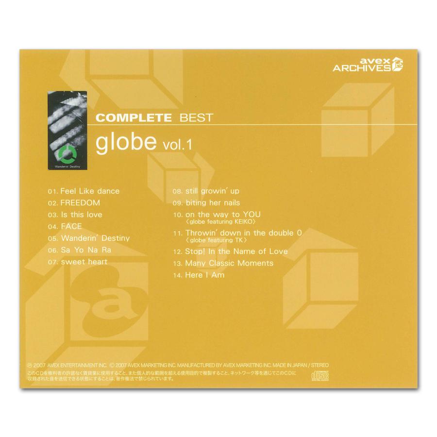 新品 avex archives COMPLETE BEST globe vol.1 & vol.2 / globe(2CD