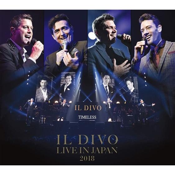 【おまけCL付】新品 ライヴ・アット・武道館2018(初回生産限定盤) / イル・ディーヴォ (2CD+DVD) SICX30076-SK｜softya2