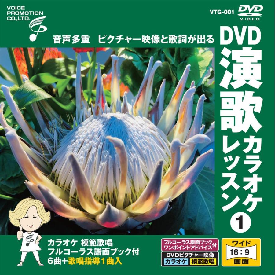 新品 DVD演歌カラオケレッスン1 / (DVD) VTG-001 : そふと屋プラチナ館