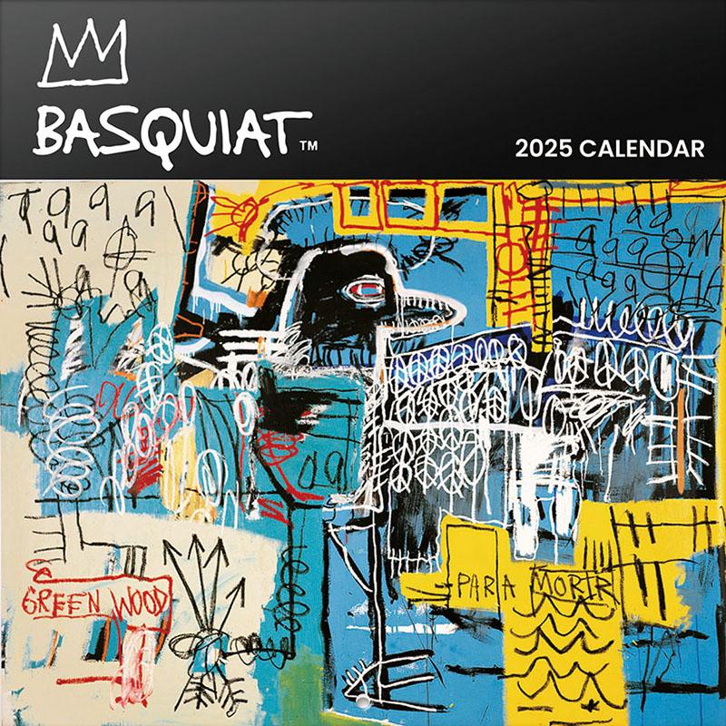 残りわずか!!】バスキア（輸入版） 2025年 壁掛けカレンダー CL-535