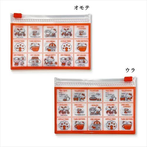 新品 サンリオキャラクターズ ノスタルジック柄フラットケース4Ｐセット /  (雑貨) 27005-SR |  | 01