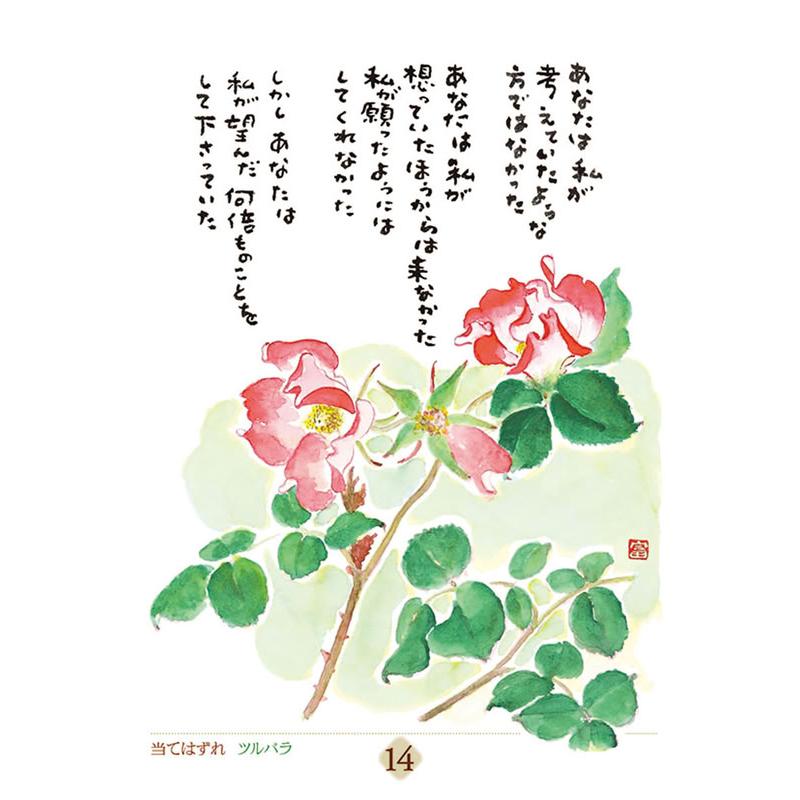 万年 星野富弘 31枚の詩画日めくり どうしても必要なものはただひとつ 2027年 カレンダー 令和9年 27CL-747 |  | 04