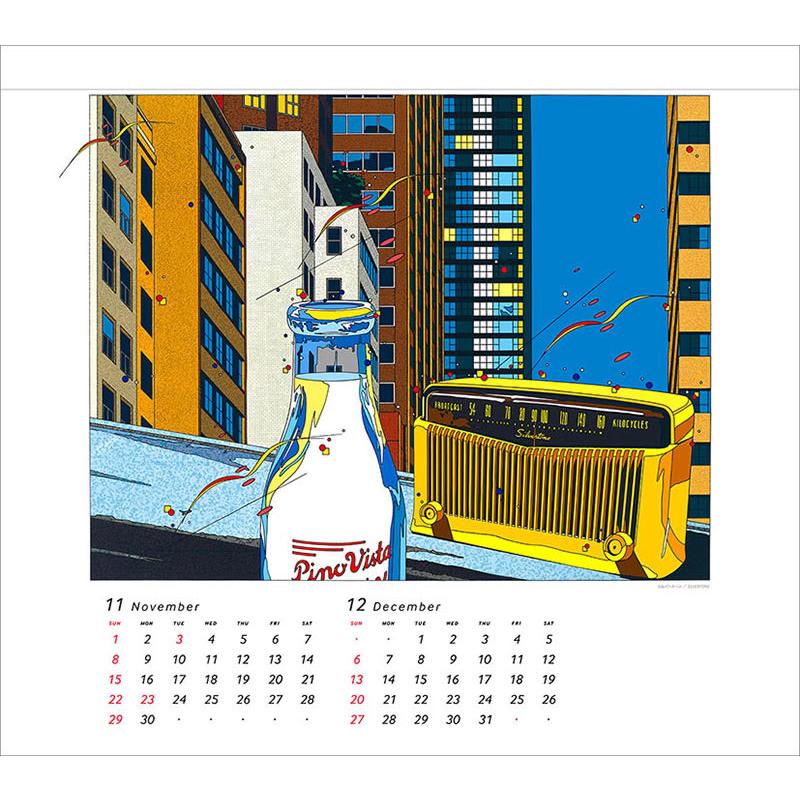 鈴木英人　壁掛けカレンダー　５年分　ポスターにも Amazon.co.jp: 鈴木エイジン本舗 鈴木英人 2025年カレンダー CL