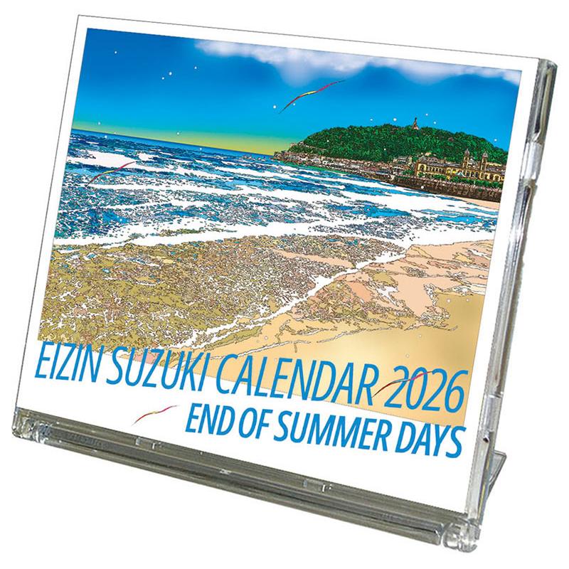 【残りわずか】卓上 鈴木英人 2026年 カレンダー CL-482 CL26-482 | 