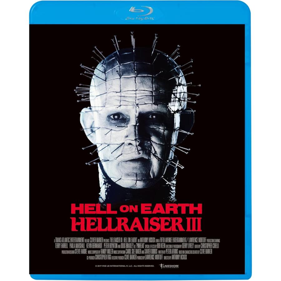 【新品未開封品】ヘルレイザー 3本セット！ おまけCL付】新品 ヘルレイザー3：ヘル・オン・アース / (Blu-ray