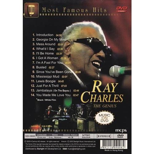 【おまけCL付】新品 レイ・チャールズ〜ザ・ジーニアス〜ミュージック・オン・DVD / RAY CHARLES (DVD) SID-08 |  | 02