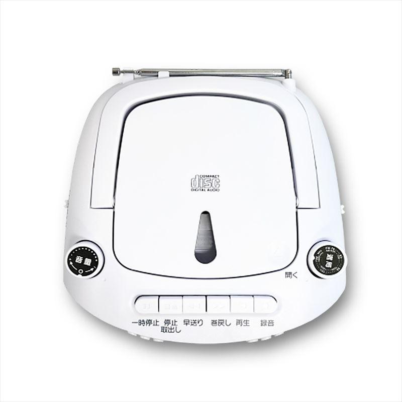 おまけCL付】新品 かんたんコンパクトCDラジカセ / (雑貨) TCD-805R