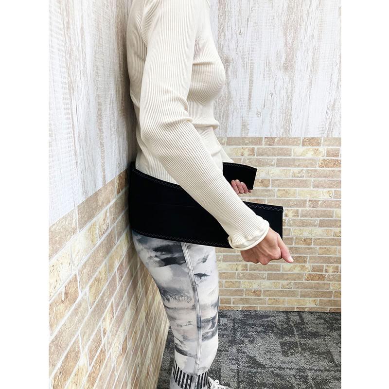【おまけCL付】新品 姿勢づくりサポートベルト『仙骨習慣』 【サイズ：S〜M (75cm〜95cm)】 / ZEN呼吸法主宰・呼吸アドバイザー 椎名由紀 監修(健康グッズ) YSGS_5
