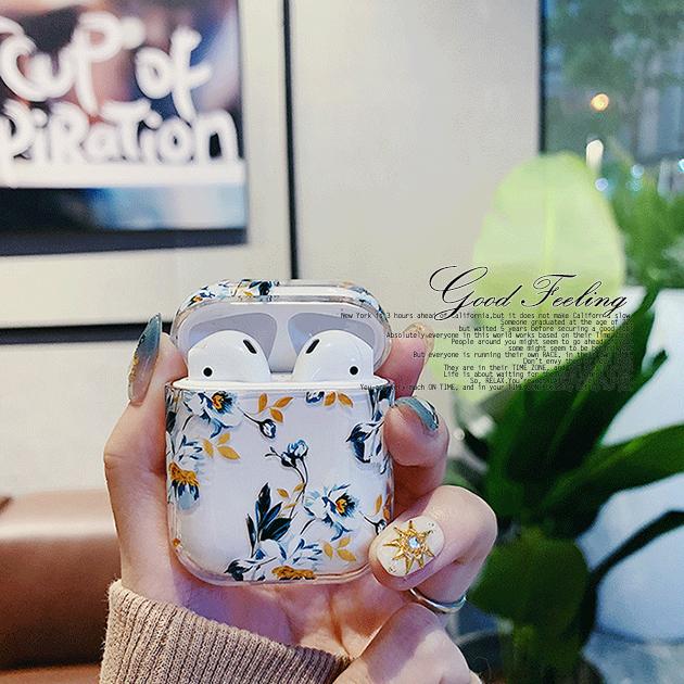 Airpods ケース クリア Airpods Pro ケース 透明 エアーポッズ プロ クリア シリコン 花 花柄 かわいい Airpods 040 スマホケース手帳型iphoneケースgf 通販 Yahoo ショッピング