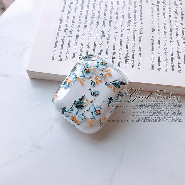 Airpods ケース クリア Airpods Pro ケース 透明 エアーポッズ プロ クリア シリコン 花 花柄 かわいい Airpods 040 スマホケース手帳型iphoneケースgf 通販 Yahoo ショッピング
