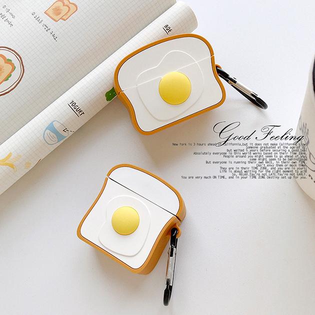 Airpods ケース シリコン エアーポッズ プロ ケース キャラクター Airpods Pro 食べ物 トースト スマホケース手帳型iphone ケースgf 通販 Paypayモール