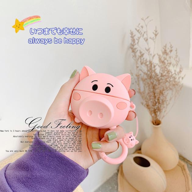 Airpods3 第3世代 ケース シリコン Airpods Pro ケース キャラクター エアーポッズ プロ 動物 子豚 かわいい スマホケース手帳型iphone携帯ケースgf 通販 Paypayモール