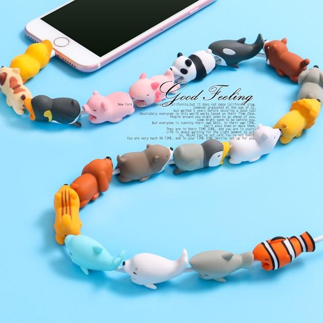 ケーブルカバー Iphone キャラクター 断線防止カバー 断線防止 ケーブルバイト 動物 Opstrap007 スマホケース手帳型iphoneケースgf 通販 Yahoo ショッピング