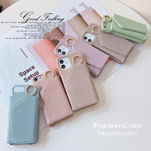 スマホケース 手帳型 Iphone13 Se ケース ショルダー Iphone12 Xr 携帯 ケース アイフォン11 スマホ 携帯 Xs 7 8 Iphoneケース 革 カード Iphone携帯スマホケース手帳型ショルダーgf 通販 Paypayモール