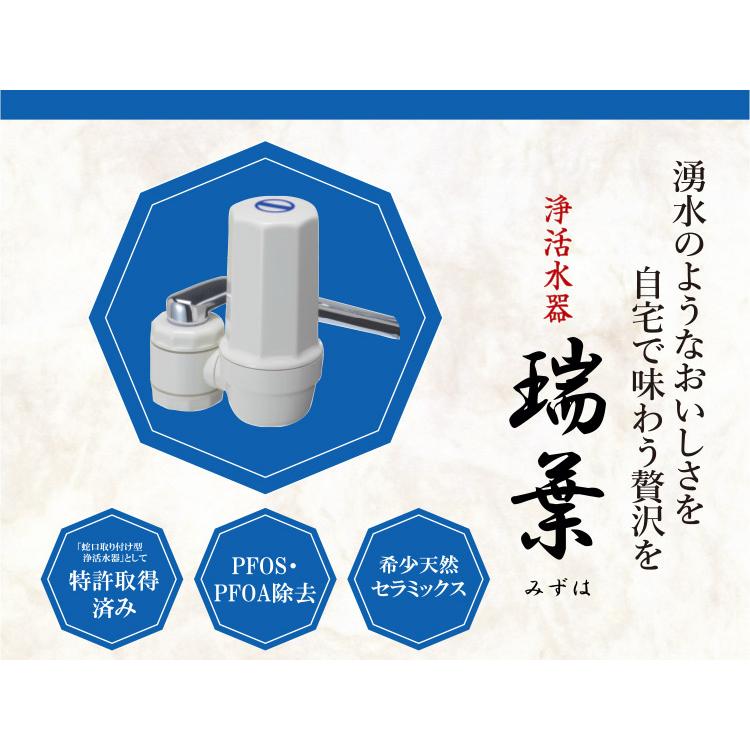 【新品10個セット】浄活水器 瑞葉 高性能フィルター　蛇口　バラ売り可！ 浄活水器 瑞葉浄水器 水 蛇口用浄水器【SC】 : そうごう薬局 e-shop