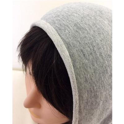 綿の深々帽子 グレー C027 帽子 医療用帽子 PEER【PE】｜sogo-e-shop｜03
