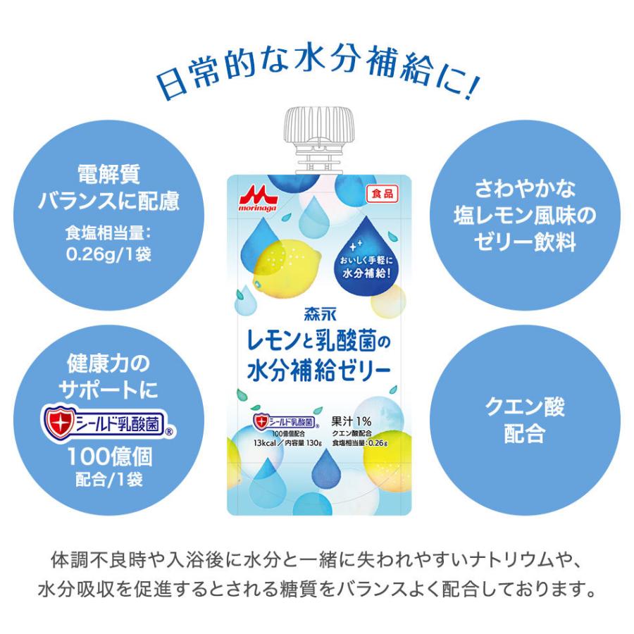 レモンと乳酸菌の水分補給ゼリー 11個 レモンと乳酸菌の水分補給ゼリー6箱セット(36個)※着払い