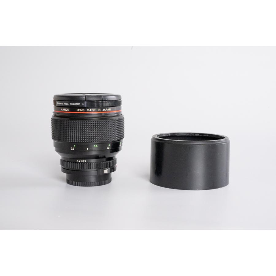 中古【美品】Canon New FD 85mm F1.2L キヤノン ニューFD レンズ 名玉 
