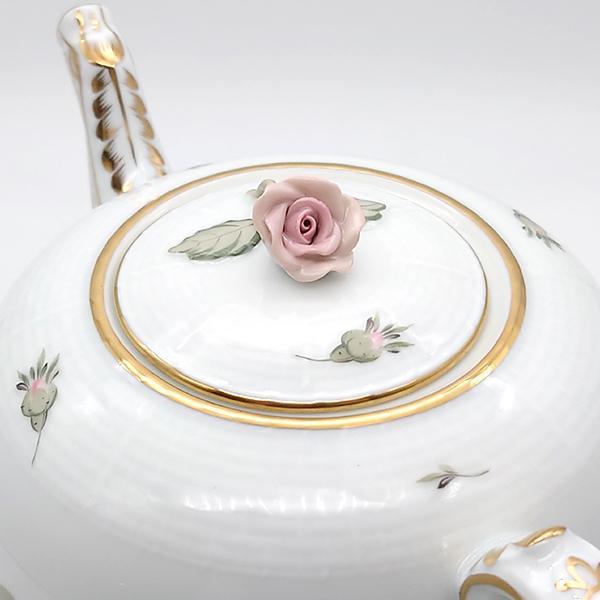 ヘレンド ヘレンド ウィーンの薔薇・ゴールド ティーポット800cc