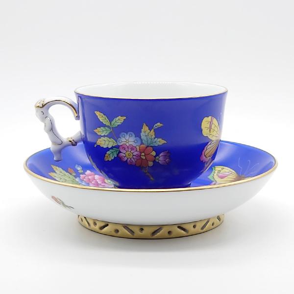 売上実績NO.1 ヘレンド ビクトリアンエマニエルフォンドブルー ティー