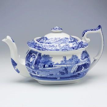 Spode スポード ブルーイタリアン ティーポット BLI1400 : 創美 Spode スポード ブルーイタリアン ティーポット BLI1400 : 創美