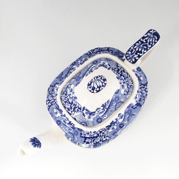 Spode スポード ブルーイタリアン ティーポット BLI1400 : 創美 Spode スポード ブルーイタリアン ティーポット BLI1400 : 創美