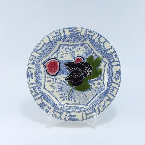 GIEN ジアン オワゾブルーフルーツ プレート21.8cm4枚セット 1292B4AD