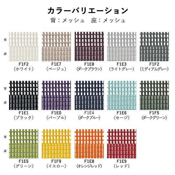 オフィスチェア オカムラ フィノラ C781MR ミドルバック ブラックパネル ブラック脚 ブラックボディ 可動肘 座：メッシュ ナイロンキャスター_2