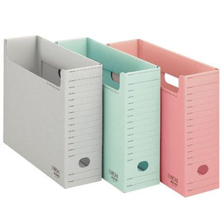 イトーキ - 整理保存用具装置 ワンタッチ精神的な統合式ボックス席整理保存用具 フタなし A4用 10冊仕掛ける ファイル、ケース-ボックスファイル-文具、ステーショナリー