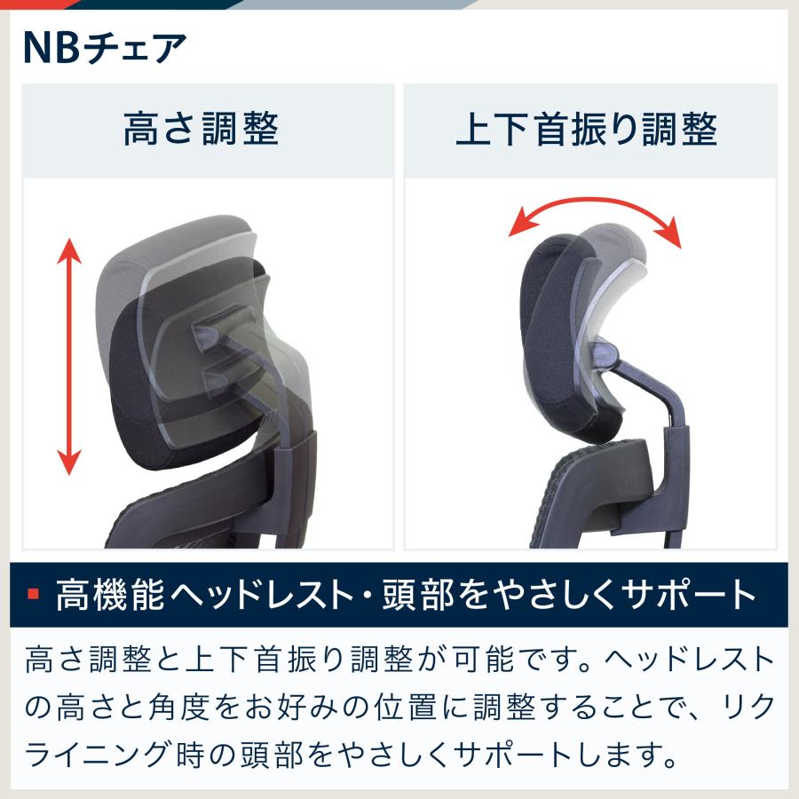 イトーキ（ITOKI） オフィスチェア メッシュ ハイバック ヘッドレスト