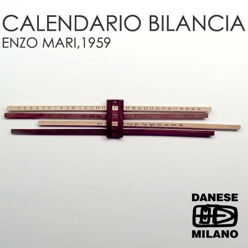エンツォ•マリ 万年カレンダー calendario Bilancia DANESE Calendario