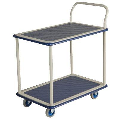 運搬車 台車 運搬 イトーキ スチール製 2段式固定ハンドルタイプ W92×D61 ブレーキなし 自社便 開梱 設置付 ITOKI