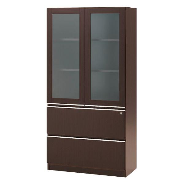 役員用家具 役員家具 イトーキ X15シリーズ ガラス扉付ラテラルキャビネット X15-189HF-51 自社便 開梱 設置付